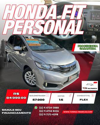 HONDA FIT 1.5 PERSONAL 16V FLEX 4P AUTOMÁTICO